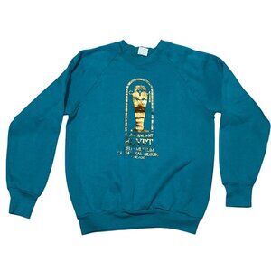 Vintage Ancient Egypt Pullover Sweater Small